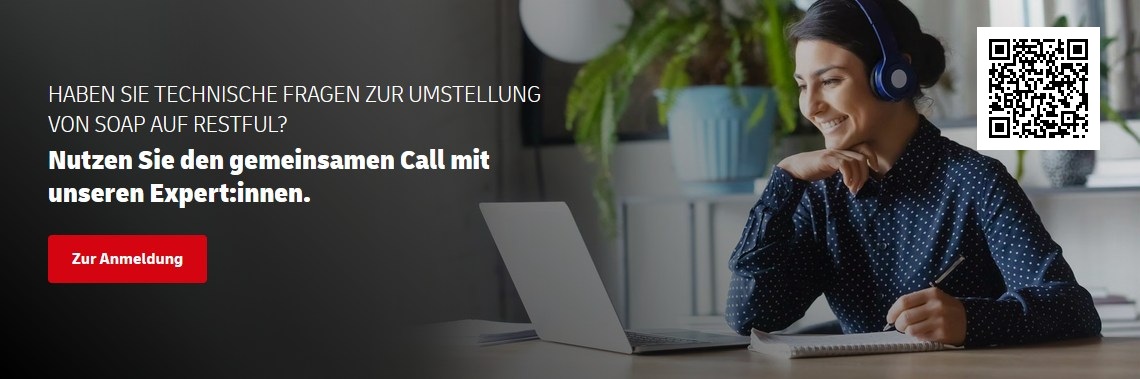 Websession SOAP auf REST Umstellung Versenden API